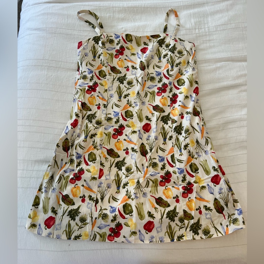 NWT Abercrombie & Fitch Vegetable Bra-Free Skort Dress
